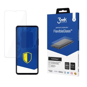 Verre hybride incassable pour T-Mobile REVVL 7 5G - 3mk FlexibleGlass