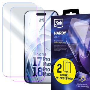 2x Film protecteur pour Apple iPhone 17 Pro Max/ 18 Pro Max - 3mk HARDY® ARC+