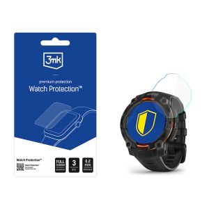 Verre de protection pour montre connectée Garmin Instinct 3 45mm (Amoled, Solar) - 3mk Watch Protection