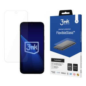 Verre hybride incassable pour Google Pixel 9A - 3mk FlexibleGlass