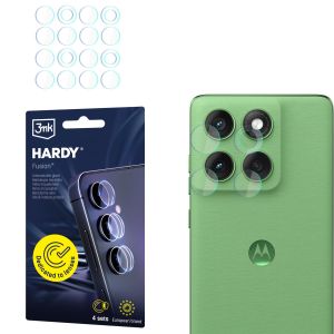 Verre de protection d'objectif pour l'appareil photo de Motorola Edge 60 - 3mk HARDY® Fusion Lens Protection™