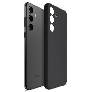Coque en silicone pour Samsung Galaxy A54 5G - 3mk HARDY® Mellow Case™ Noir