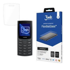 Verre hybride incassable pour Nokia 105 (2023) - 3mk FlexibleGlass