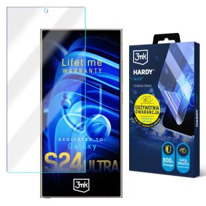 Film super résistant pour Samsung Galaxy S24 Ultra - 3mk HARDY® Tectra™ (garantie à vie)