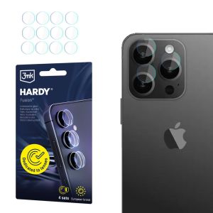 Verre de protection d'objectif pour l'appareil photo de Apple iPhone 15 Pro - 3mk HARDY® Fusion Lens Protection™