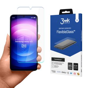 Verre hybride incassable pour Samsung Galaxy S25 - 3mk FlexibleGlass