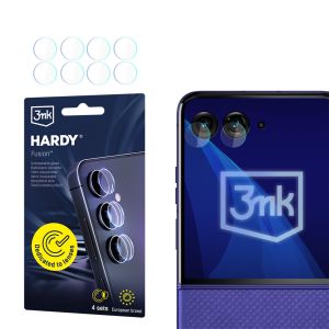 Verre de protection d'objectif pour l'appareil photo de Motorola Razr 70 - 3mk HARDY® Fusion Lens Protection™