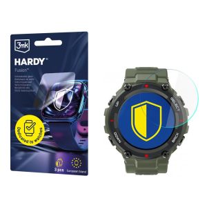 Verre hybride pour smartwatch Xiaomi Amazfit T-Rex 1.3 - 3mk HARDY® Fusion Watch Protection™