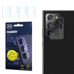 Verre de protection d'objectif pour l'appareil photo de Samsung Galaxy Note 20 Ultra 5G - 3mk HARDY® Fusion Lens Protection™