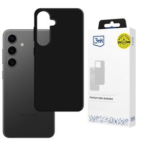 Coque en silicone pour Samsung Galaxy S24 - 3mk HARDY® Mellow Case™ Noir