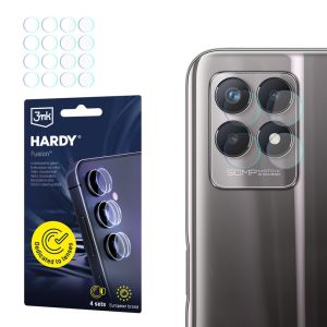 Verre de protection d'objectif pour l'appareil photo de Realme 8i - 3mk HARDY® Fusion Lens Protection™
