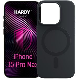 Coque MagSafe flexible pour Apple iPhone 15 Pro Max - 3mk HARDY® Haptica MagCase™
