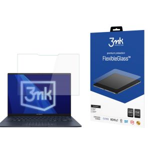 Verre hybride incassable pour Asus Zenbook 14 OLED UX3405CA-PZ051W - 3mk FlexibleGlass