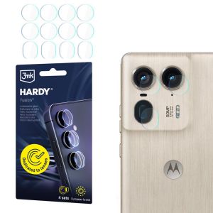 Verre de protection d'objectif pour l'appareil photo de Motorola Moto Edge 50 Ultra - 3mk HARDY® Fusion Lens Protection™
