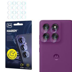 Verre de protection d'objectif pour l'appareil photo de Motorola Edge 60 Pro - 3mk HARDY® Fusion Lens Protection™