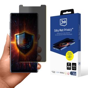 Film anti-espion pour Samsung Galaxy Note 9 - 3mk Silky Matt Privacy