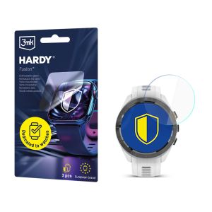 Verre hybride pour smartwatch Garmin Approach S70 42mm - 3mk HARDY® Fusion Watch Protection™