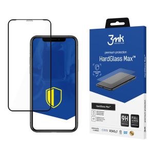 Verre trempé renforcé pour Apple iPhone Xr - 3mk HardGlass Max
