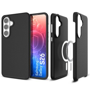 Coque blindée avec MagSafe pour Samsung Galaxy S26 FE - 3mk HARDY® Shockproof MagCase™