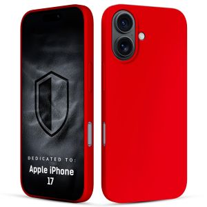 Coque silicone pour Apple iPhone 17 - 3mk HARDY® Mellow Case™ Rouge