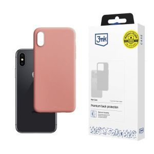 Etui do Apple iPhone X/XS - 3mk Matt Case Lychee