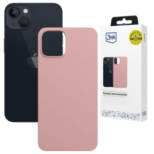 Étui en silicone avec MagSafe pour Apple iPhone 15 - 3mk HARDY® Mellow MagCase™ Rose