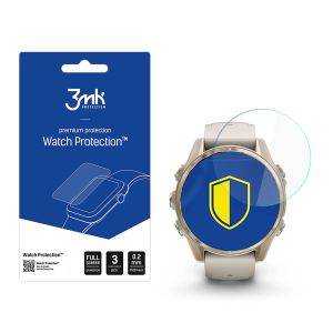 Verre de protection pour montre connectée Garmin Fenix 8 Amoled 43mm - 3mk Watch Protection