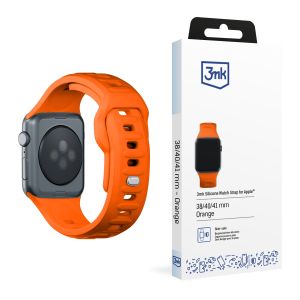 Le bracelet en silicone pour 38/40/41/42 mm Orange (small) - 3mk Silicone Watch Strap