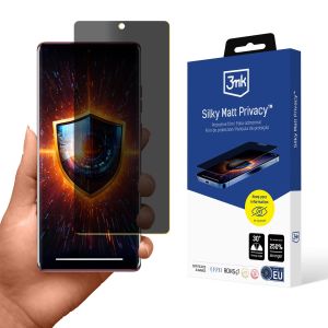 Film anti-espion pour Motorola Edge 50 Fusion - 3mk Silky Matt Privacy