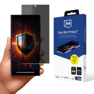 Film anti-espion pour Samsung Galaxy S24 Ultra - 3mk Silky Matt Privacy