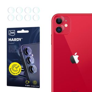 Verre de protection d'objectif pour l'appareil photo de Apple iPhone 11 - 3mk HARDY® Fusion Lens Protection™
