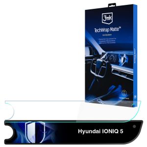 Film protecteur mat pour écran de navigation pour Hyundai IONIQ 5 (2024 - ) – 3mk TechWrap Matte™ Center Display