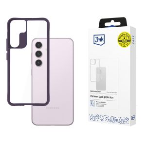 Étui pour Samsung Galaxy S24 - 3mk Satin Armor Case+ Violet