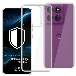 Coque transparente pour Motorola Edge 60 Pro – 3mk HARDY® Vision Case™