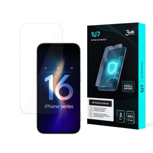 Film de protection pour Apple iPhone 16 Pro - protecteur d'écran 3mk 1UP (3 pièces)