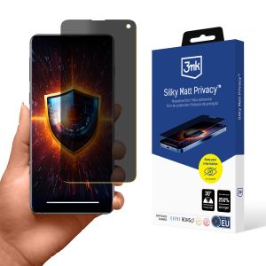 Film anti-espion pour Samsung Galaxy S10 - 3mk Silky Matt Privacy