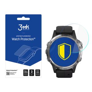 Verre de protection pour montre connectée Garmin Fenix 5 Plus - 3mk Watch Protection