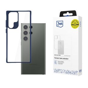 Étui do Samsung Galaxy S24 Ultra - 3mk Satin Armor Case+ Bleu