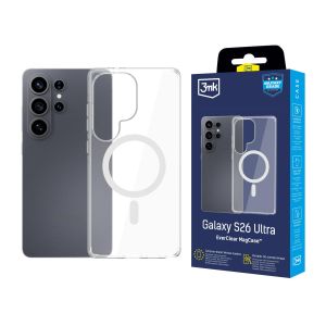 Coque robuste avec MagSafe pour Samsung Galaxy S26 Ultra - 3mk EverClear MagCase
