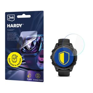 Verre hybride pour smartwatch Garmin Tactix 8 47mm - 3mk HARDY® Fusion Watch Protection™