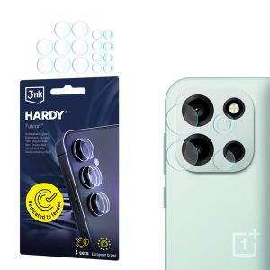 Verre de protection d'objectif pour l'appareil photo de OnePlus Nord 6 - 3mk HARDY® Fusion Lens Protection™