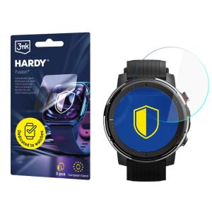 Verre hybride pour smartwatch Xiaomi Amazfit Stratos 3 - 3mk HARDY® Fusion Watch Protection™