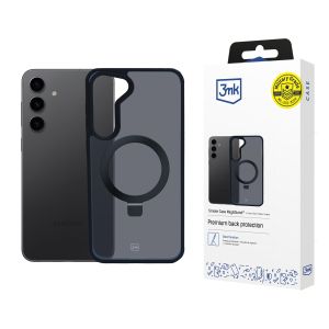 Coque pour Samsung Galaxy S24+ - 3mk Smoke Case Mag&Stand