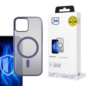 Étui do Apple iPhone 15 Plus - 3mk Frosty MagCase Violet