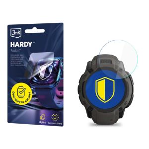 Verre hybride pour smartwatch Garmin Instinct 2X - 3mk HARDY® Fusion Watch Protection™