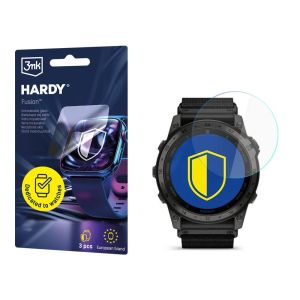 Verre hybride pour smartwatch Garmin Tactix 7 AMOLED Edition - 3mk HARDY® Fusion Watch Protection™