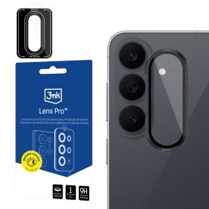 Verre trempé pour l'objectif de la caméra pour Samsung Galaxy S26 FE 3mk Lens Protection Pro Black