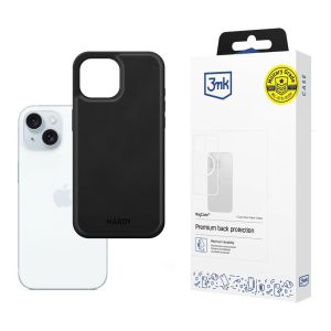 Coque pour Apple iPhone 15 - 3mk Hardy Silky Leather MagCase