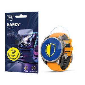 Verre hybride pour smartwatch Garmin Fenix 8 Amoled 47mm  - 3mk HARDY® Fusion Watch Protection™