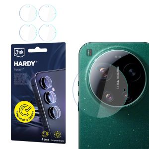 Verre de protection d'objectif pour l'appareil photo de Xiaomi 17 Ultra - 3mk HARDY® Fusion Lens Protection™